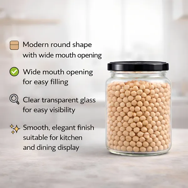 Cocinaire_500ml_Round_Glass_Jar_Airtight_Storage_Container_with_Black_Metal_Screw_Lid_�_Food_Grade_Clear_Kitchen_Pantry_Jar_for_Spices,_Dry_Fruits,_Pulses,_Sugar_&_Coffee_(Pack_of_6)