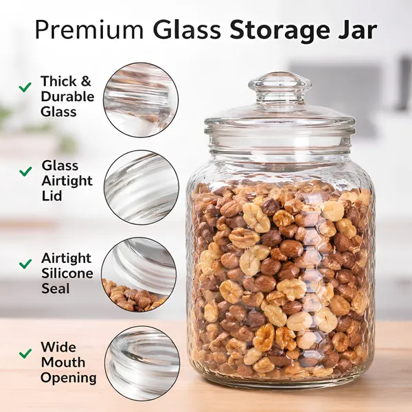 Cocinaire_Premium_2300ml_Glass_Storage_Jar_with_Airtight_Glass_Lid,_Thick_Durable_Clear_Kitchen_Container_for_Pickle,_Dry_Fruits,_Nuts,_Spices,_Grains_&_Pantry_Organization,_Wide_Mouth_Reusable_Home_Jar_(Pack_of_1)