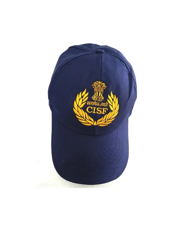 Blue_Cisf_Logo_Asg_Airport_Sector_Security_Nato_Style_New_Round_Adjustable_P_Cap_For_Men_Pack_Of_2