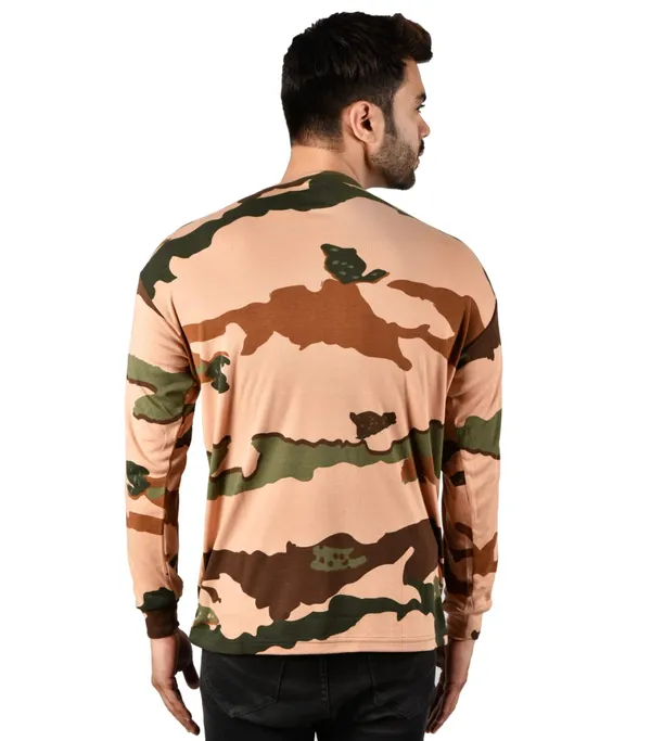 Camouflage_Itbp_Round_Neck_T_Shirt_Full_Sleeve_Army_Military_Defence_For_Men