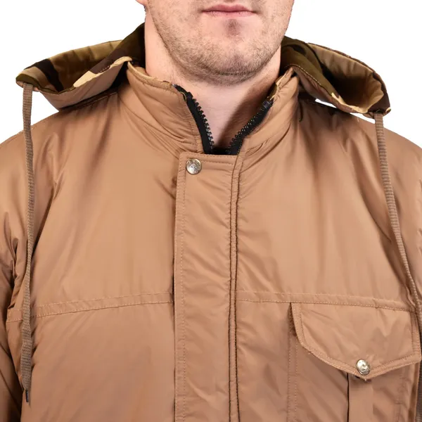 Khaki_Camouflage_Cisf_Windproof_Parachute_Jacket_Both_Side_Quilted_Full_Sleeves_Hooded_Neck_Army_Military_Defence_For_Men_And_Women