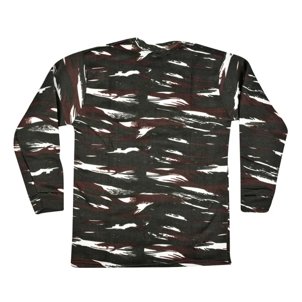 Camouflage_Crpf_Round_Neck_Full_Sleeve_Unisex_Winter_Sweat_Shirt_Army_Military_Defence_For_Men