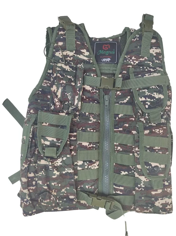 Crpf_Tactical_Vest_Pouch_With_Bulletproof_Jacket_Cover