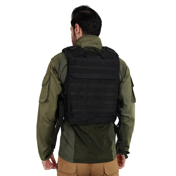 Black_Tactical_Vest_Pouch_With_Bulletproof_Jacket_Cover_Durable_And_Protective