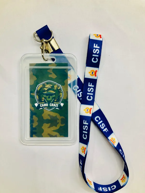 Cisf_Id_Card_Cover_With_Neckband_Pack_Of_6