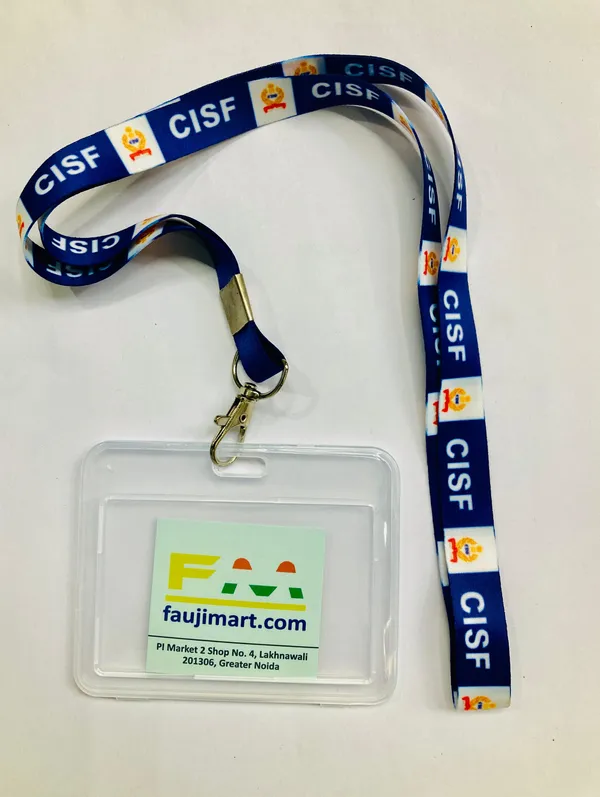 Cisf_Id_Card_Cover_With_Neckband_Pack_Of_6