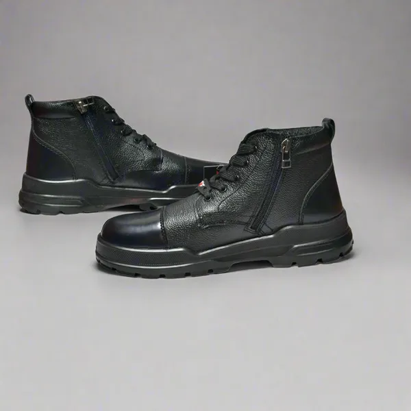 Black_Lancer_Police_Shoes_With_Zip_For_Men