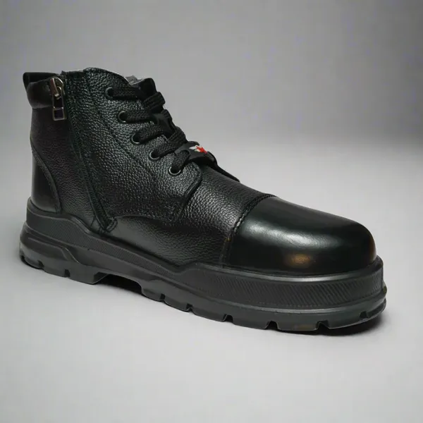 Black_Lancer_Police_Shoes_With_Zip_For_Men