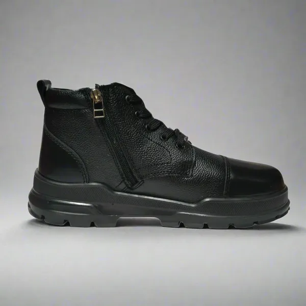 Black_Lancer_Police_Shoes_With_Zip_For_Men