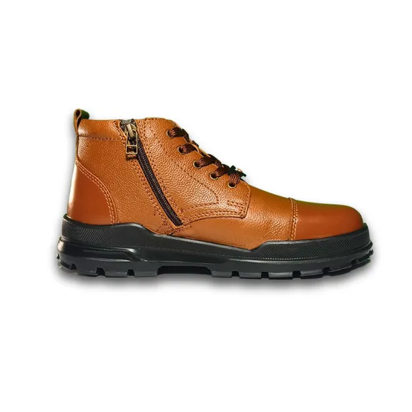 Tan_Lancer_Police_Shoes_With_Zip_For_Men