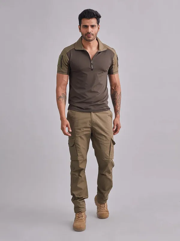 Olive_Green_Half_Tactical_T_Shirt_Durable_Comfortable_Stylish_For_Men