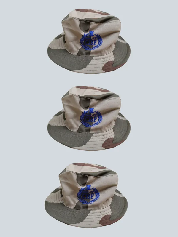 Multicolor_Cisf_Jungle_Hat_Dual_Side_Pack_Of_3