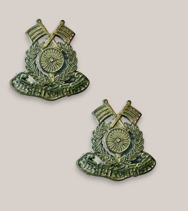 Crpf_Cap_Badge_Metal_Pack_Of_6