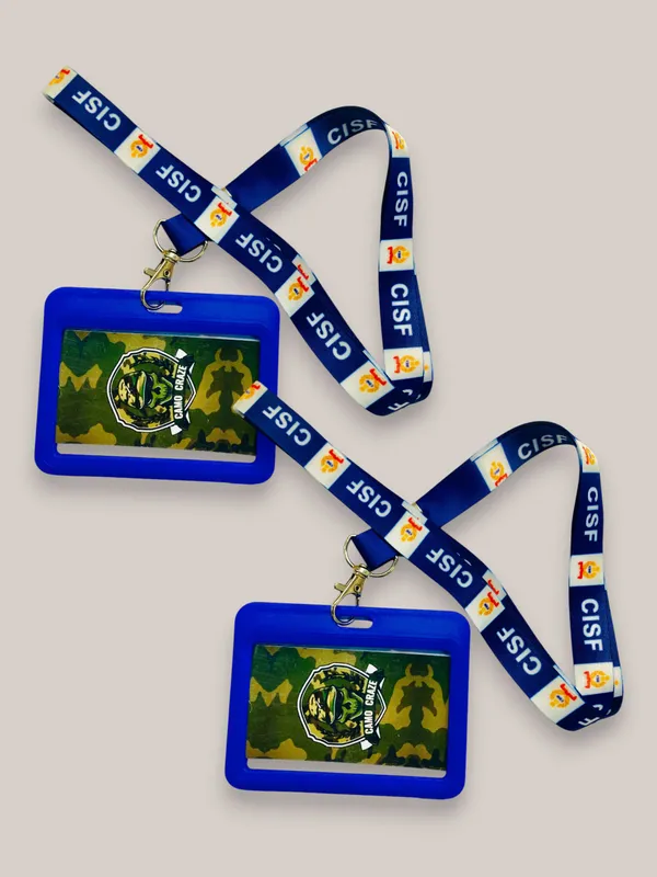 Cisf_Id_Card_Cover_With_Neckband_Pack_Of_6