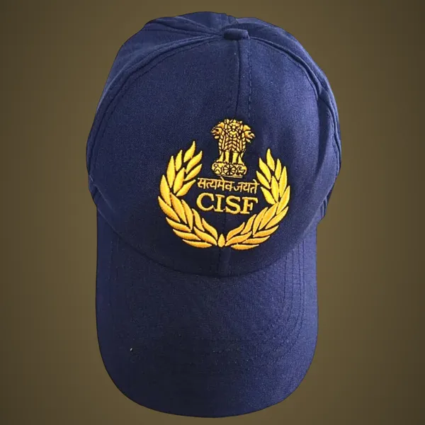 Blue_Cisf_Logo_Asg_Airport_Sector_Security_Nato_Style_New_Round_Adjustable_P_Cap_For_Men_Pack_Of_2