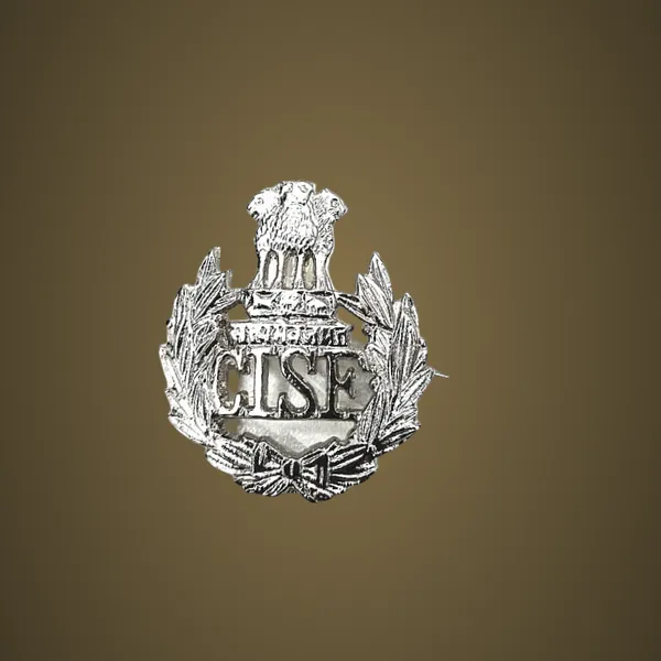 Silver_Cisf_Logo_Metal_Cap_Badge_Army_Military_Defence_Pack_Of_6