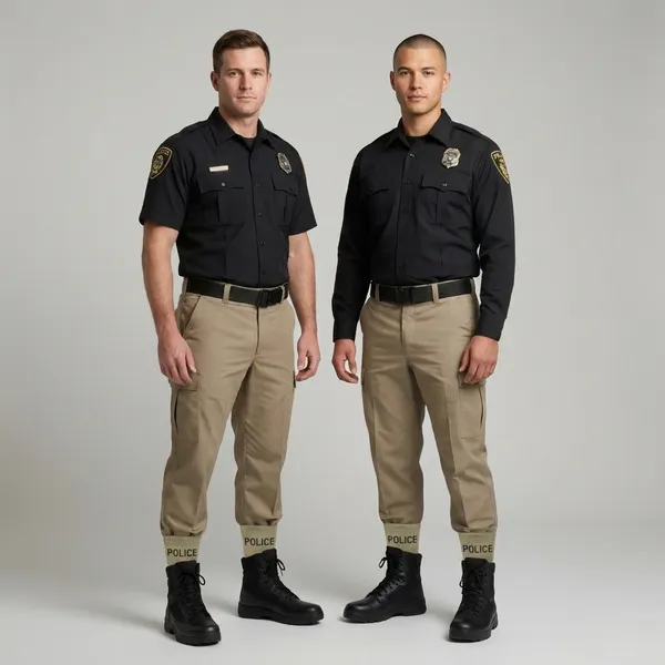 Khaki_Police_Uniform_Socks_Comed_Cotton_Solid_Organic_Trekking_Durable_Comfort_Breathable_Free_Size_Combo_For_Men_Pack_Of_8