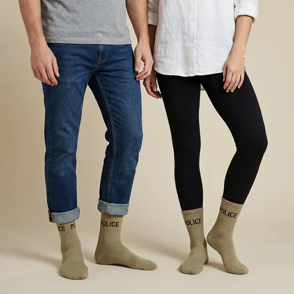 Khaki_Police_Uniform_Socks_Comed_Cotton_Solid_Organic_Trekking_Durable_Comfort_Breathable_Free_Size_For_Men_Pack_Of_2