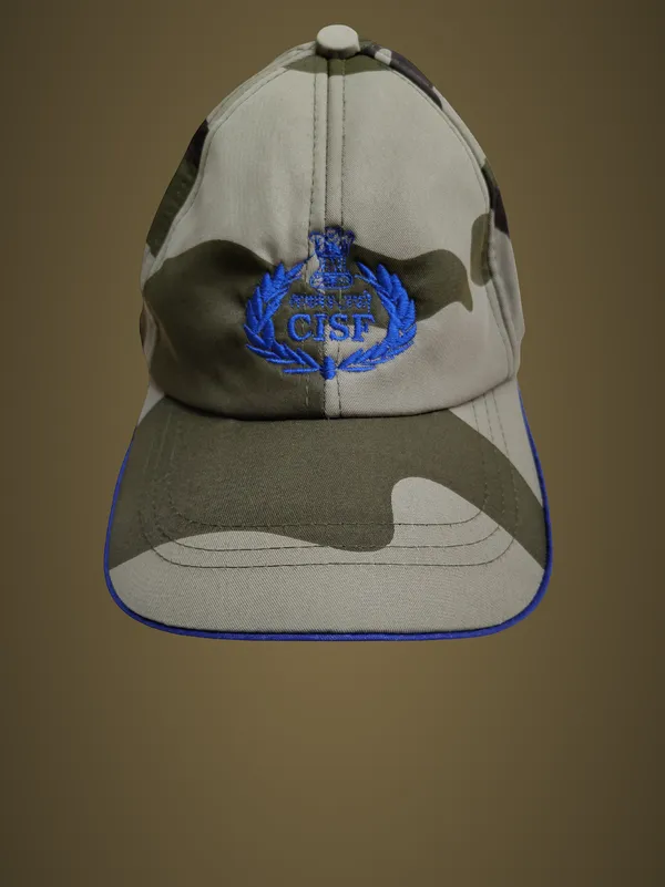 Camouflage_Cisf_P_Cap_For_Men_Pack_Of_6