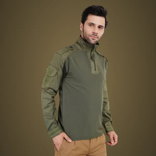 Olive_Green_Tactical_Full_Sleeve_T_Shirt_Durable_And_Comfortable_For_Men