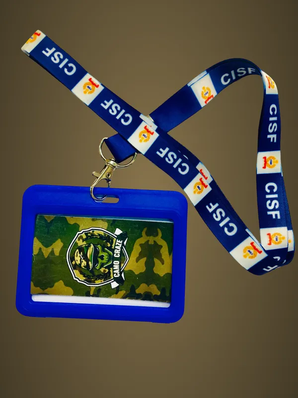 Cisf_Id_Card_Cover_With_Neckband_Pack_Of_6