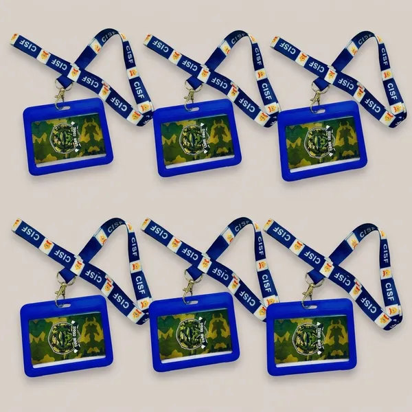 Cisf_Id_Card_Cover_With_Neckband_Pack_Of_6