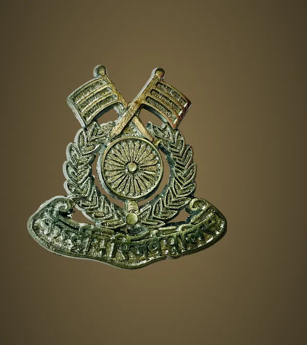 Crpf_Cap_Badge_Metal_Pack_Of_6