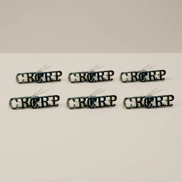 Silver_Crpf_Shoulder_Badge_Pack_Of_6