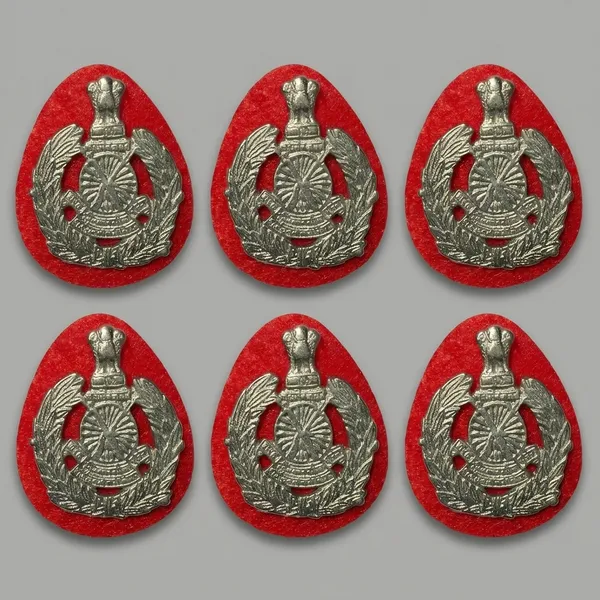 Itbp_Cap_Badge_Pack_Of_6