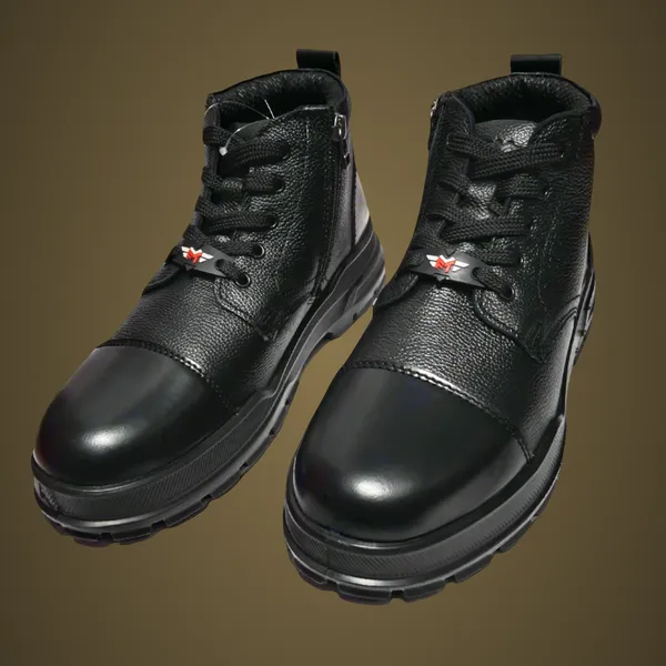 Black_Lancer_Police_Shoes_With_Zip_For_Men