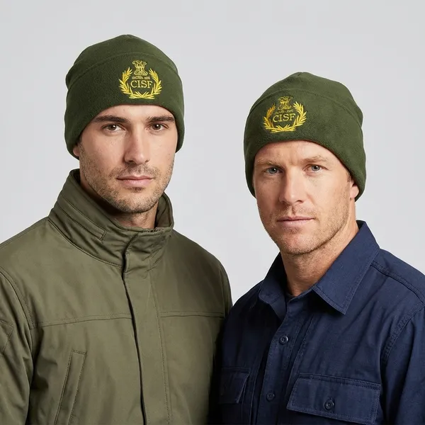 Olive_Green_Cisf_Woolen_Cap_By_Faujimart_Warm_Stylish_And_Durable_For_Men_Pack_Of_2