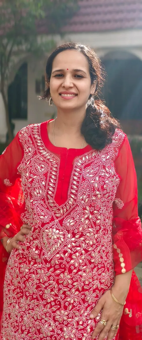 Red_Chikankari_Kurta_With_Gotapatti