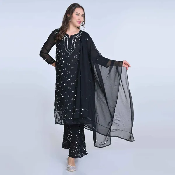 Black_Chikankari_Sharara_Set_With_Mirror_Work
