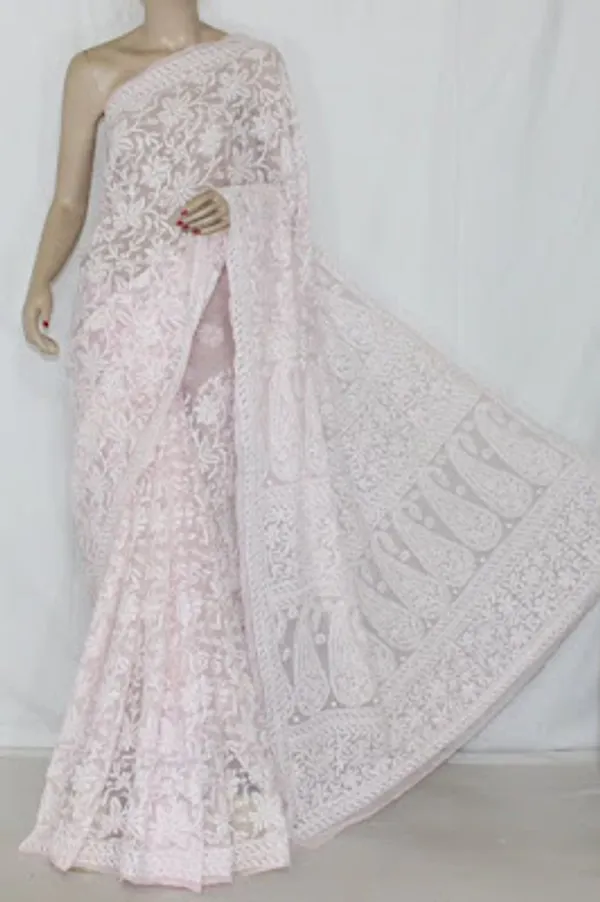 Light_Pink_Chikankari_Saree_With_Jaal_Hand_Embroidery