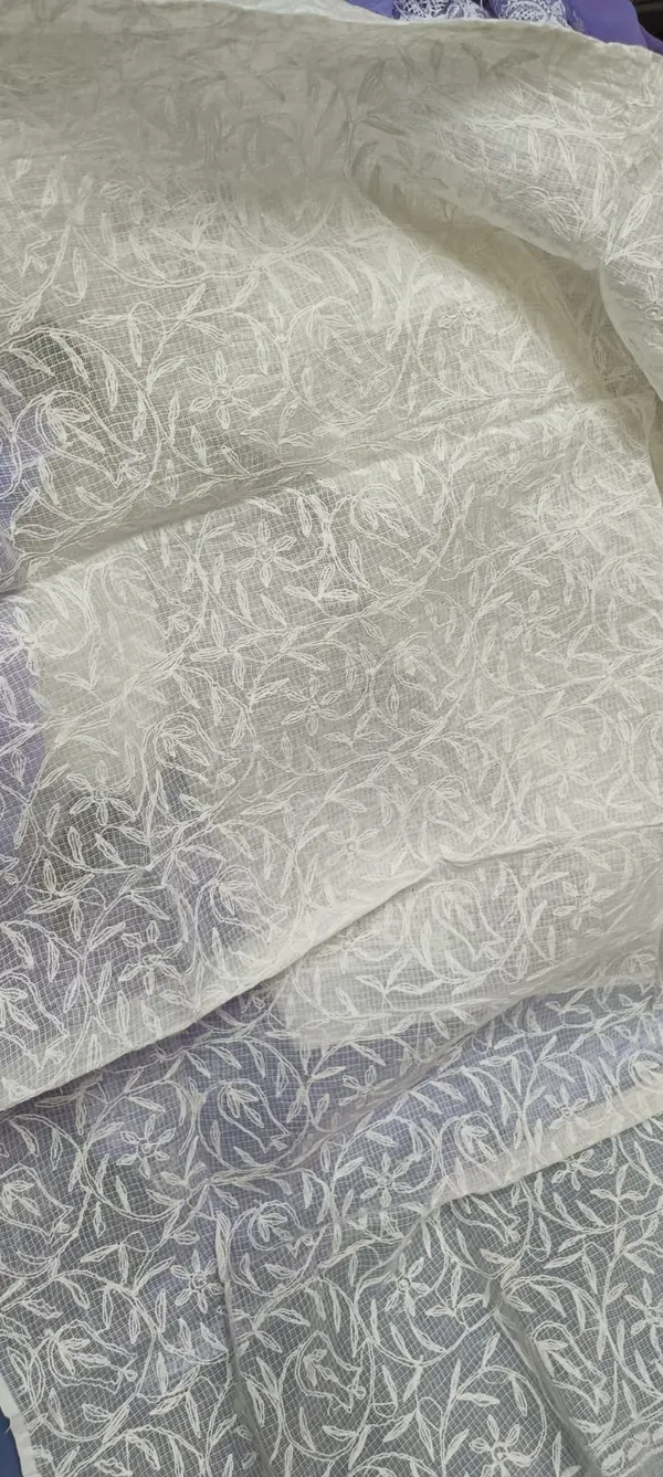 White_Kota_Cotton_Chikankari_Saree