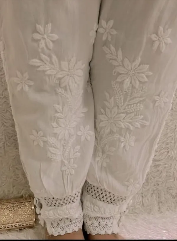 White_Cotton_Afghani_Chikankari_Salwar
