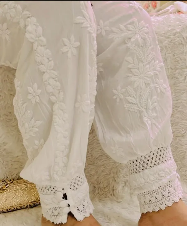 White_Cotton_Afghani_Chikankari_Salwar