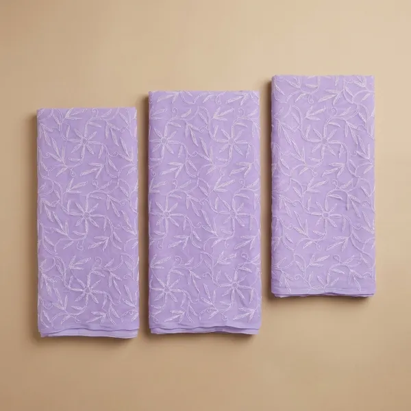 Lavander_Chikankari_Closet_Georgette_Saree