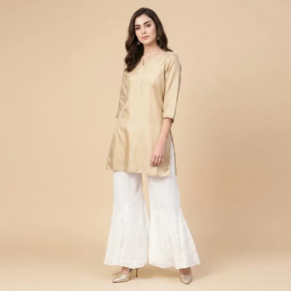 White_Georgette_Chikankari_Kalidar_Sharara