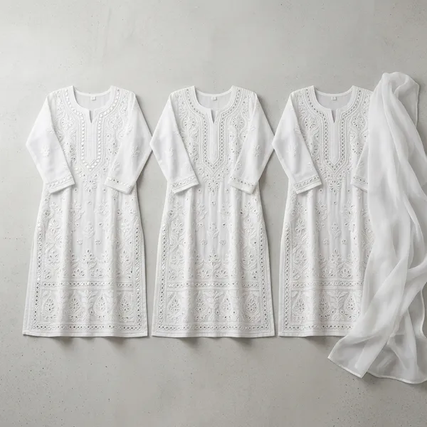 White_Partywear_White_Chikankari_Kurta_Sharara_Set_With_Gotapatti