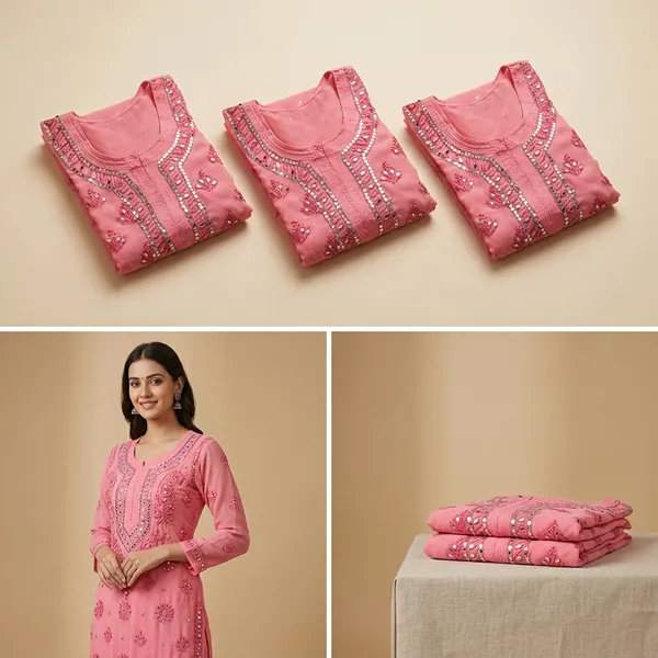 Pink_Chikankari_Sharara_Set_With_Mirror_Work