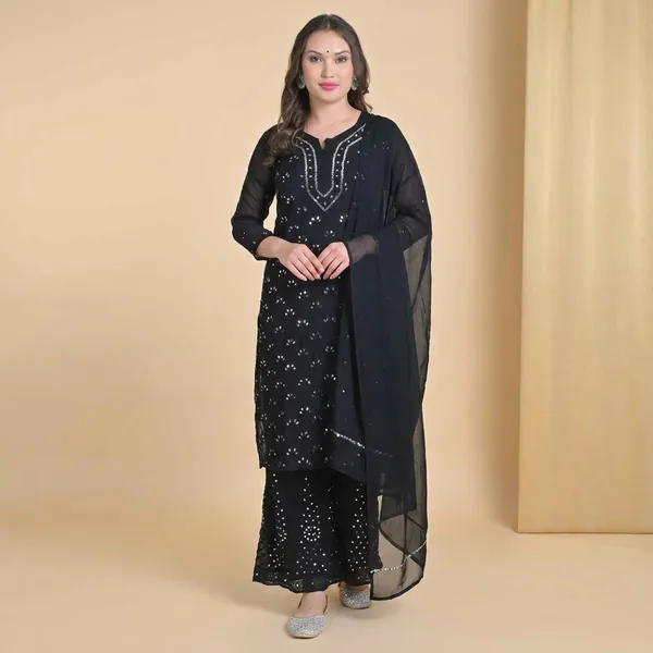 Black_Chikankari_Sharara_Set_With_Mirror_Work
