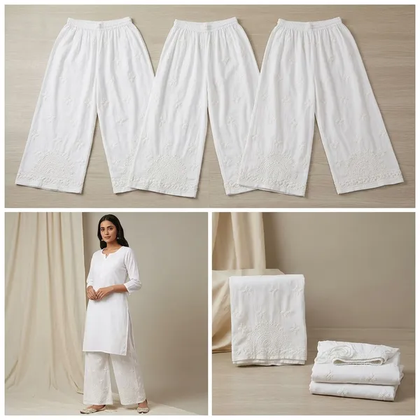 Off_White_Modal_Chikankari_Palazzo_With_Hand_Embroidery