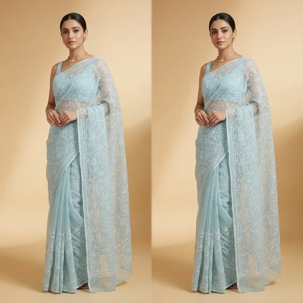 Light_Blue_Kota_Cotton_Chikankari_Saree