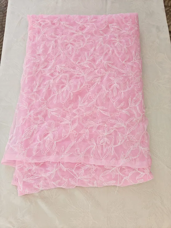 Pink_Chikankari_Closet_Georgette_Saree