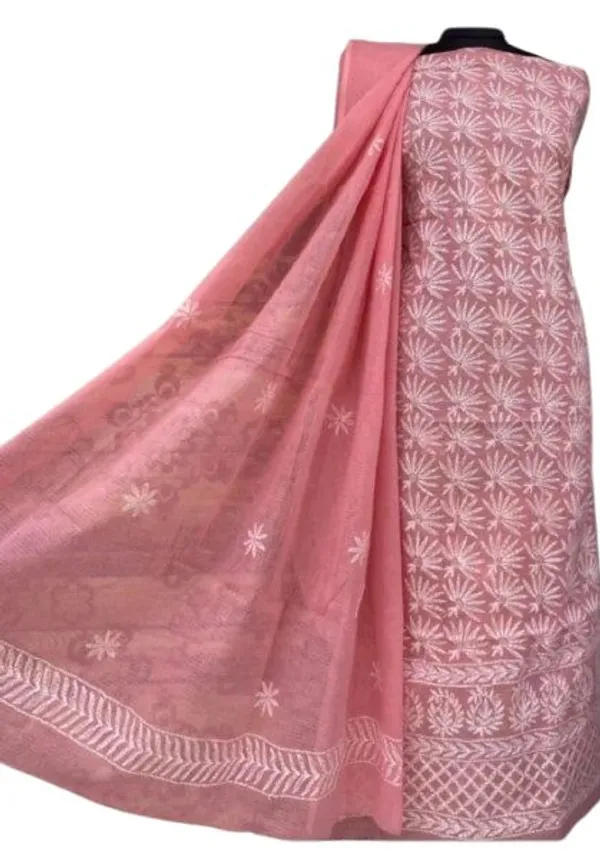 Coral_Pink_Kota_Doria_Cotton_Chikankari_Hand_Embroidered_Suit