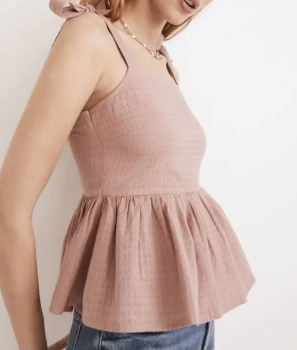 Blush_Pink_Bow_Strap_Peplum_Top