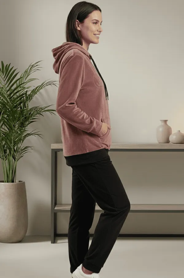 Maroon_Velvet_Hoodie_for_Women