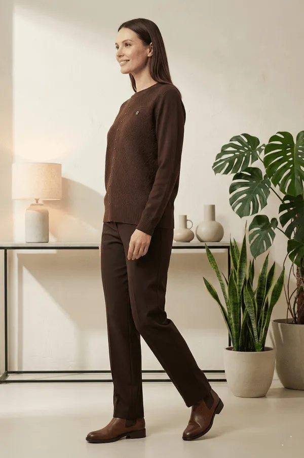 Brown_Knit_Sweater_with_Textured_Pattern_for_Women