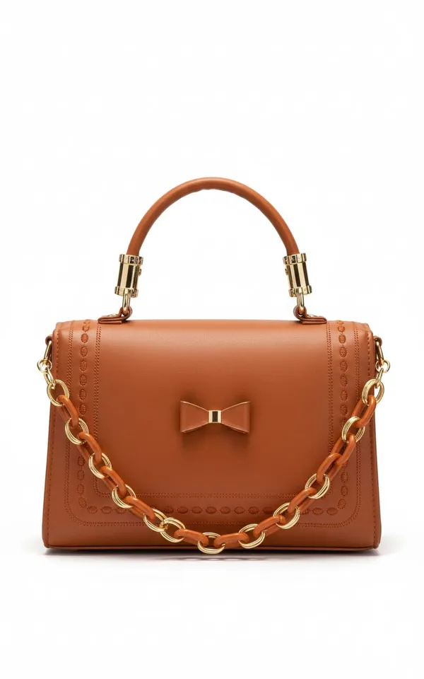 Caramel_Luxe_Bow_Detail_Handbag__